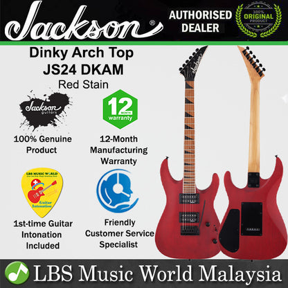 Jackson JS24  Mahogany Body Electric Guitar  High Output Humbucking Pickup With Caramelized Maple Fingerboard (JS 24)