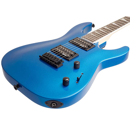 Jackson JS22 DKA Dinky Arch Top Electric Guitar Amaranth Fretboard and HH Pickup - Metallic Blue (JS 22)