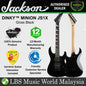 Jackson JS1X Dinky Minion Poplar Body Amaranth Fretboard Electric Guitar HH Pickup - Gloss Black