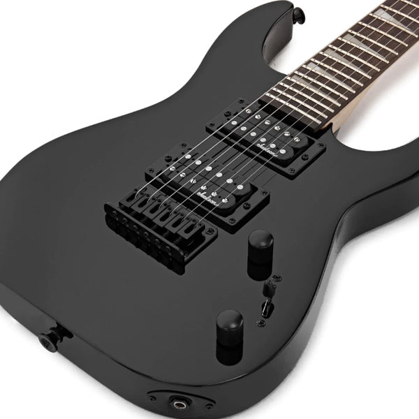 Jackson JS1X Dinky Minion Poplar Body Amaranth Fretboard Electric Guitar HH Pickup - Gloss Black