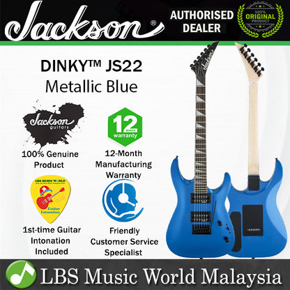 Jackson JS22 DKA Dinky Arch Top Electric Guitar Amaranth Fretboard and HH Pickup (JS 22)