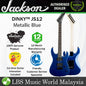 Jackson JS12 JS Series Dinky Guitar Electric 24 Fret Amaranth Fingerboard Metallic Blue (JS 12)