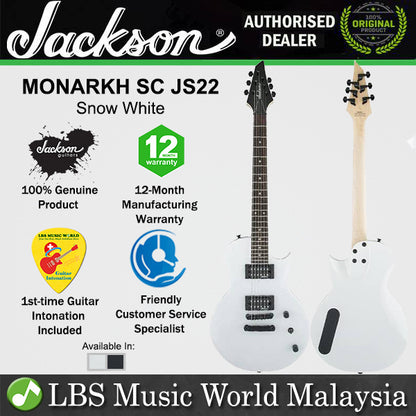 Jackson JS22 Monarkh SC Mahogany Body Amaranth Fingerboard Electric Guitar HH Pickup (JS 22)