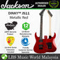 Jackson JS11 JS Series Dinky Electric Guitar 22 Fret Amaranth Fingerboard Metallic Red (JS 11)