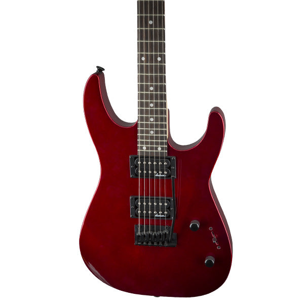 Jackson JS12 JS Series Dinky Guitar Electric 24 Fret Amaranth Fingerboard Metallic Red (JS 12)