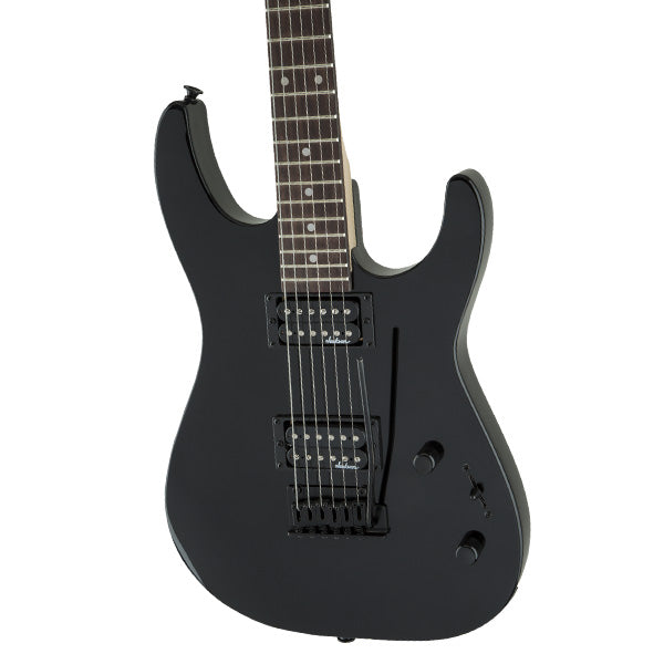 Jackson JS11 JS Series Dinky Electric Guitar 22 Fret Amaranth Fingerboard Gloss Black (JS 11)