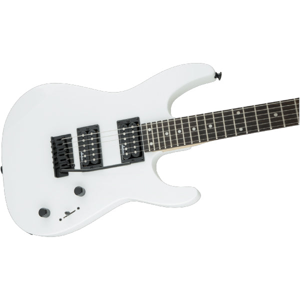 Jackson JS12 JS Series Dinky Electric Guitar Amaranth Fingerboard 24 Fret Snow White (JS 12)