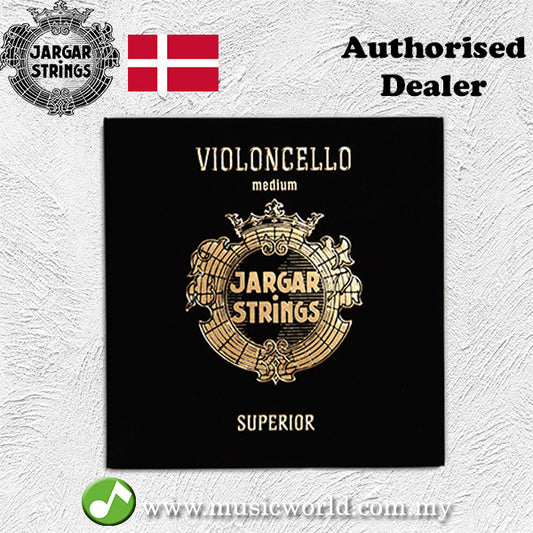 Jargar Superior Cello String Set Medium Denmark Handmade Premium String