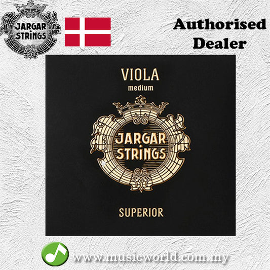 Jargar Superior Viola String Set Denmark Handmade Medium Gauge Premium