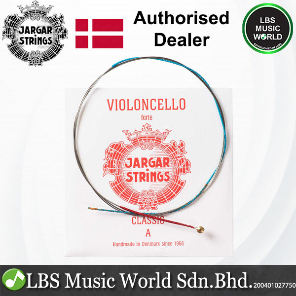 Jargar Classic Violoncello Forte Carbon Steel Cello String 4/4 Size - Loose (A)