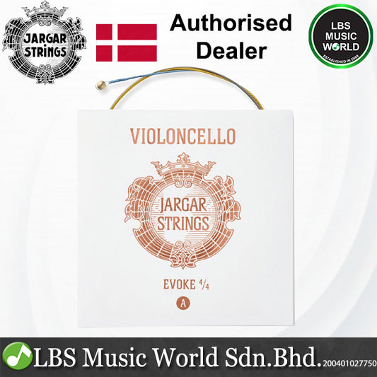 Jargar Evoke Medium Cardon Steel and Multialloy Violoncello String 4/4 Size