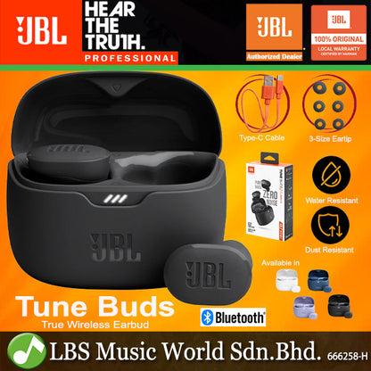 JBL Tune Buds True Wireless Bluetooth Earphone Noise Cancelling Earbud with Built in Microphone