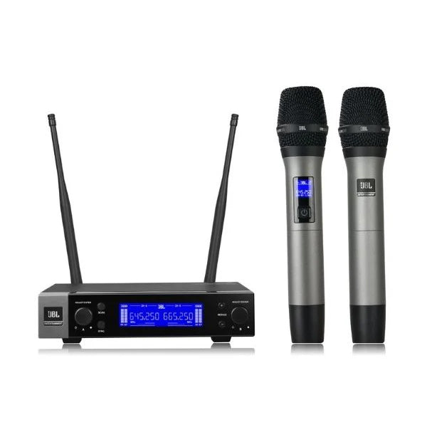 JBL VM200 UHF Wireless Dual Microphone System Suitable for Live Vocal Performance