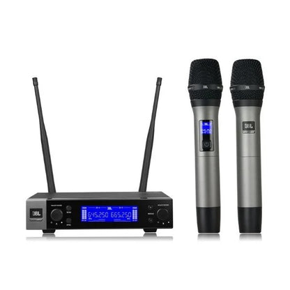 JBL VM200 UHF Wireless Dual Microphone System Suitable for Live Vocal Performance