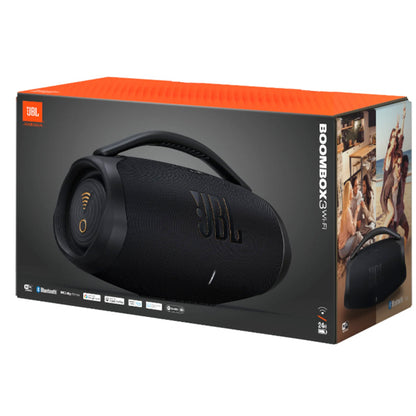 JBL BOOMBOX 3 WI-FI Powerful Wireless and Bluetooth Portable Speaker with Built in Powerbank