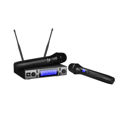 JBL VM300 UHF Wireless Dual Microphone System SR300 Receiver and HT300 Handheld