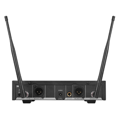 JBL VM300 UHF Wireless Dual Microphone System SR300 Receiver and HT300 Handheld