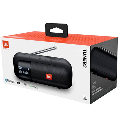 JBL TUNER 2 Portable DAB/DAB+/FM radio with Bluetooth