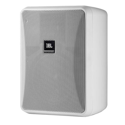 JBL Control 25-1 5 Inch 100 Volt Line Indoor or Outdoor Speaker White (Control 25)