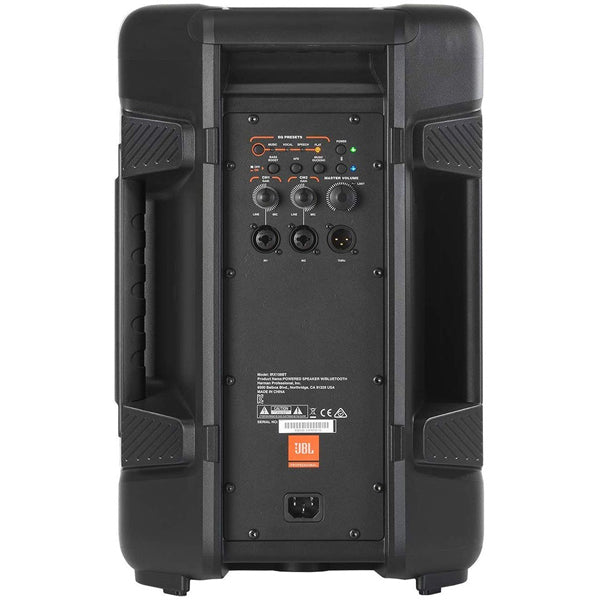 JBL IRX108BT 1300W 8 Inch Powered Portable PA Loudspeaker with Bluetooth (IRX108 BT)