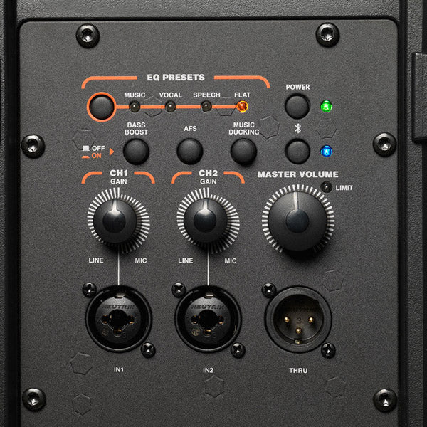 JBL IRX112BT 1300W 12 Inch Powered Portable PA Loudspeaker with Bluetooth (IRX112 BT)