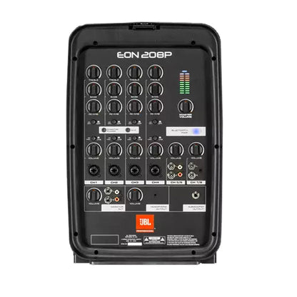 JBL EON208P 300W 8 Channel Powered Mixer Portable PA System Speaker with Bluetooth (Eon 208P EON208 P)