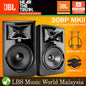 JBL 308P MKII 8 Inch Two Way Powered Studio Monitor Speaker with Isolation Pad (308 P)