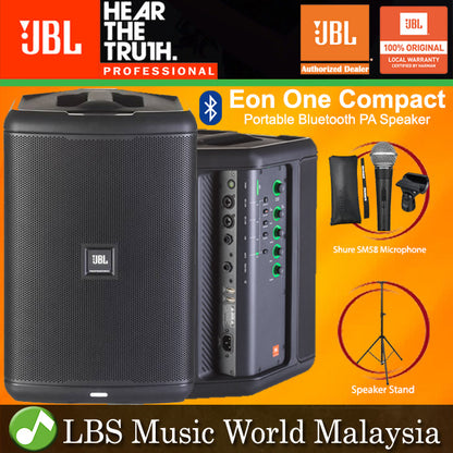 JBL EON One Compact Portable Battery Powered PA Speaker with Bluetooth