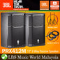 JBL PRX412M 1200W 12" Passive Speaker 2 Way Stage Monitor - Black (PRX412)