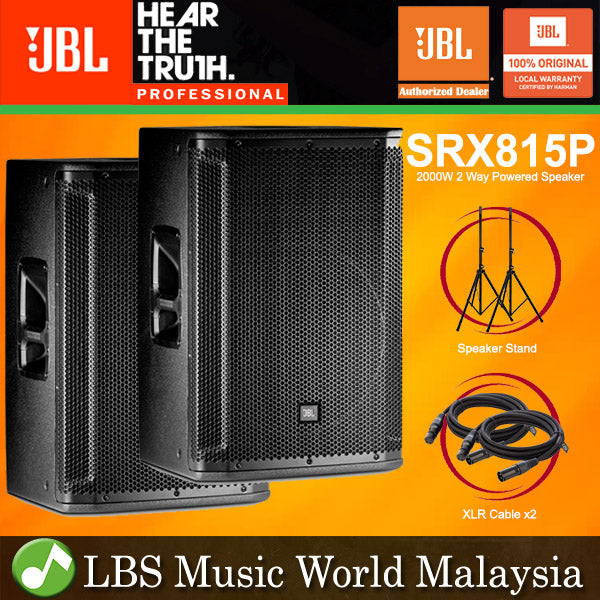 JBL SRX815P 2000 Watt 15 Inch 2 Way Powered PA Speaker System