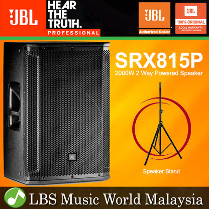 JBL SRX815P 2000 Watt 15 Inch 2 Way Powered PA Speaker System