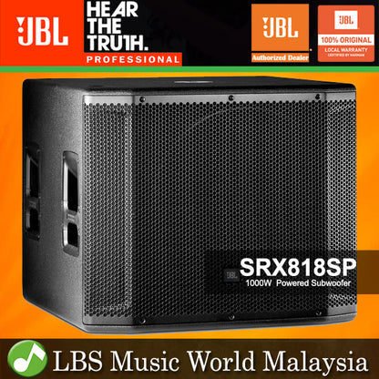 JBL SRX818SP 1000 Watt 18 Inch Powered Subwoofer System