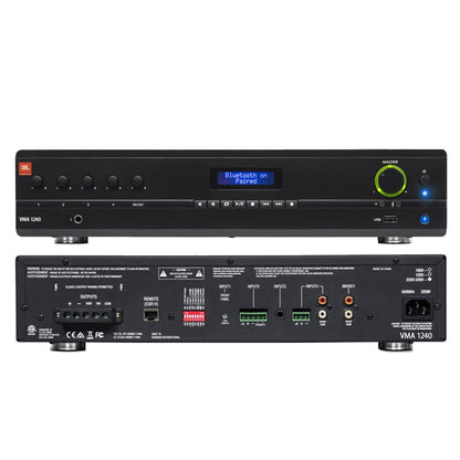 JBL C50 PACK Satellite Loudspeaker System with VMA1240 Mixer Amplifier with USB and Bluetooth Package (C50PACK VMA-1240)