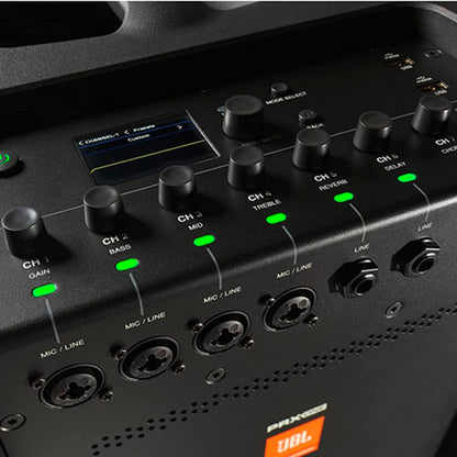 JBL PRX ONE 2000 Watt ALL IN ONE Powered Column Speaker PA System with Mixer, Bluetooth and DSP