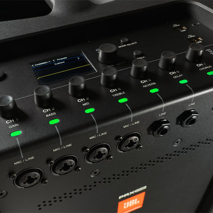 JBL PRX ONE 2000 Watt ALL IN ONE Powered Column Speaker PA System with Mixer, Bluetooth and DSP