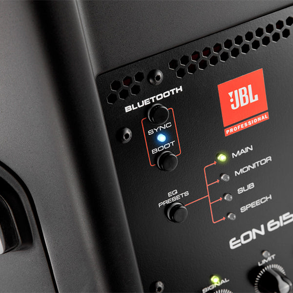 JBL EON615 1000W 15 Inch Two Way Multipurpose Powered Speaker with Bluetooth (EON 615)