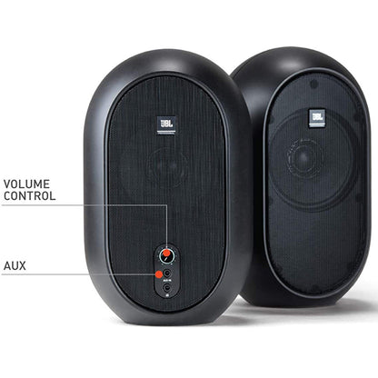 JBL Professional 104 4.5" 1 Series Compact Powered Desktop Reference Monitor Speaker