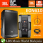 JBL EON610 1000W 10 Inch Two Way Multipurpose Powered Speaker with Bluetooth (EON 610)