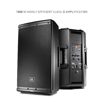 JBL EON612 1000W 12 Inch Two Way Multipurpose Powered Speaker with Bluetooth (EON 612)