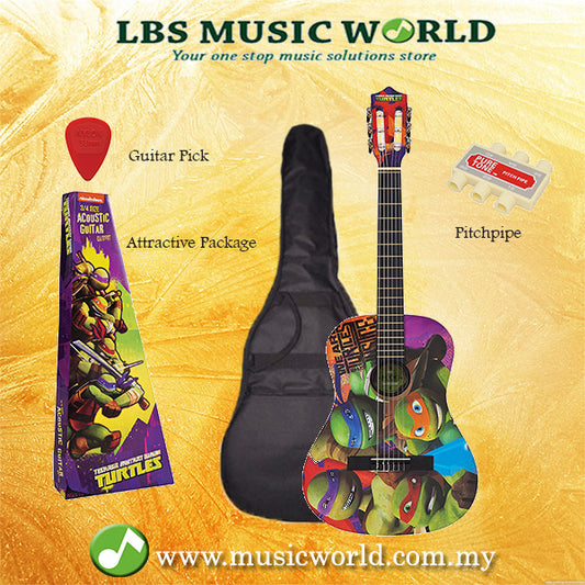 JHS TMG34 Teenage Mutant Ninja Turtles Acoustic Guitar 3/4 Size Guitar