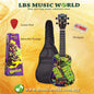 JHS TMUK2 Teenage Mutant Ninja Turtles Ukulele Package With Bag Pitchpipe Plectrum