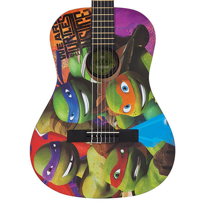 JHS TMG34 Teenage Mutant Ninja Turtles Acoustic Guitar 3/4 Size Guitar