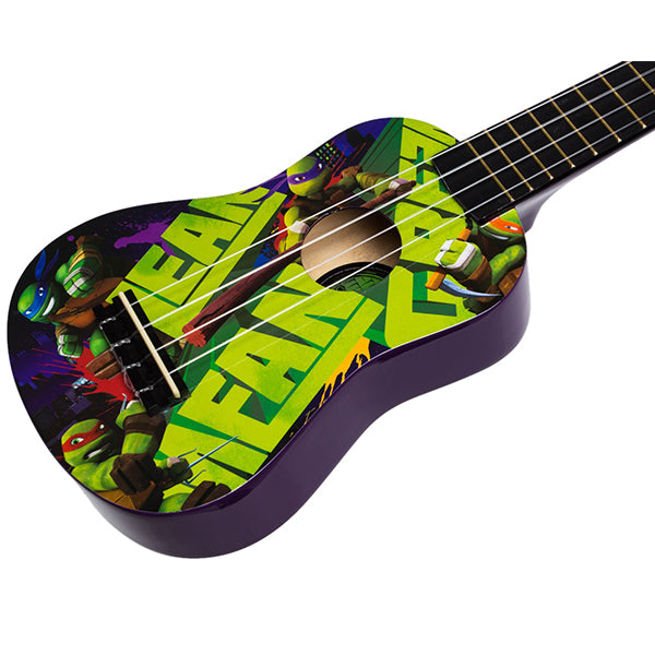JHS TMUK2 Teenage Mutant Ninja Turtles Ukulele Package With Bag Pitchpipe Plectrum