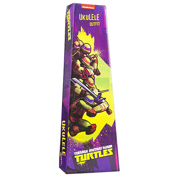 JHS TMUK2 Teenage Mutant Ninja Turtles Ukulele Package With Bag Pitchpipe Plectrum
