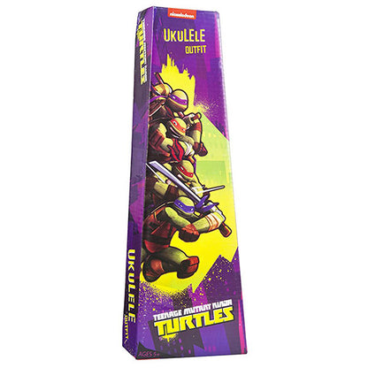 JHS TMUK2 Teenage Mutant Ninja Turtles Ukulele Package With Bag Pitchpipe Plectrum