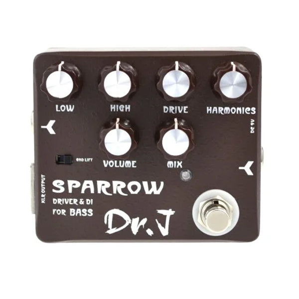 Joyo D-53 Dr.J Sparrow Bass Di Xlr And Drive Effect Guitar Pedal (D53 D 53)