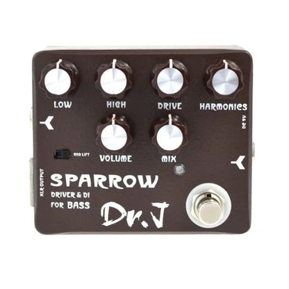 Joyo D-53 Dr.J Sparrow Bass Di Xlr And Drive Effect Guitar Pedal (D53 D 53)