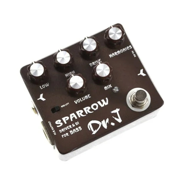 Joyo D-53 Dr.J Sparrow Bass Di Xlr And Drive Effect Guitar Pedal (D53 D 53)