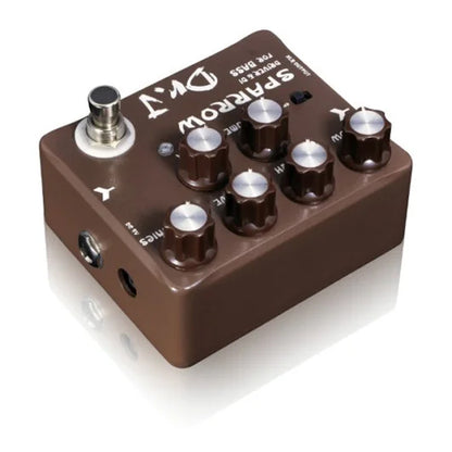 Joyo D-53 Dr.J Sparrow Bass Di Xlr And Drive Effect Guitar Pedal (D53 D 53)