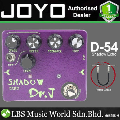 Joyo D-54 Dr.J Sparrow Bass Di Xlr And Drive Effect Guitar Pedal (D54 D 54)
